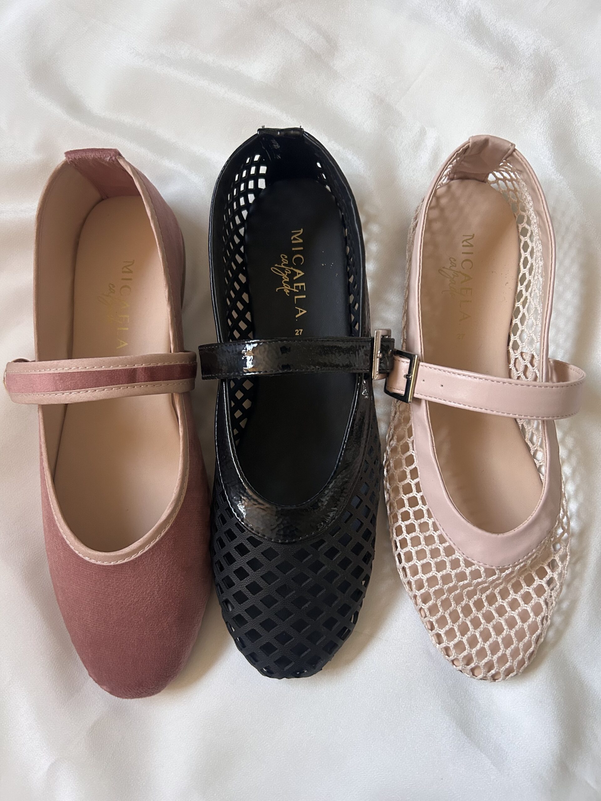 Combo 3 pares de ballerinas